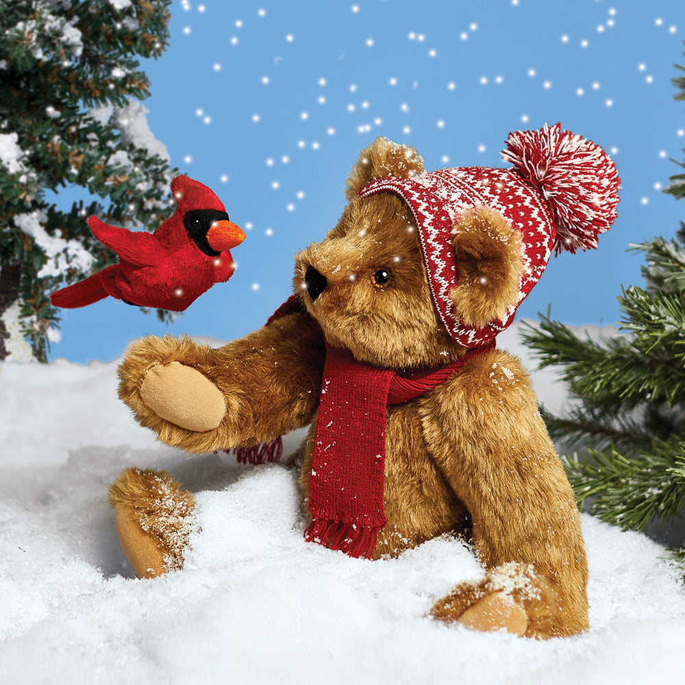 15 In. Season's Greetings Bear