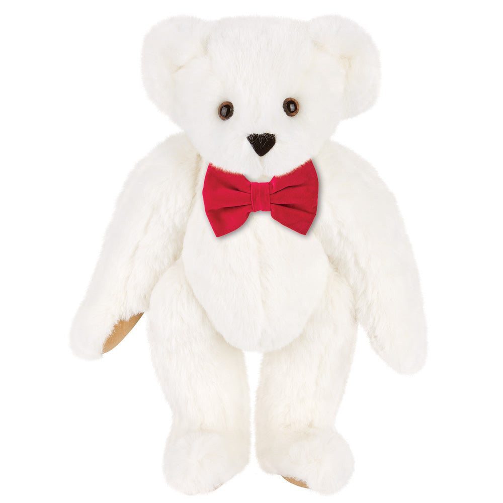 15 In. Classic Bow Tie Bear with Red Bow