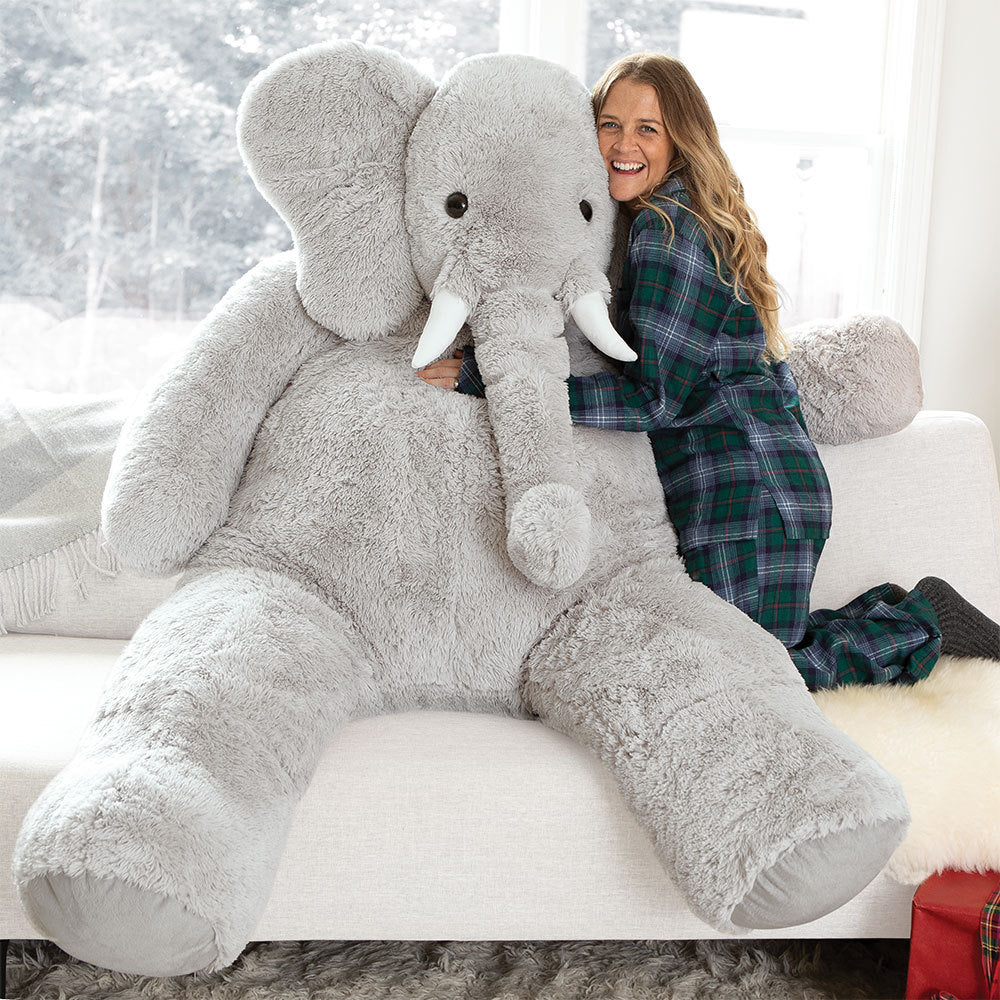 6 Ft. Giant Cuddle Elephant