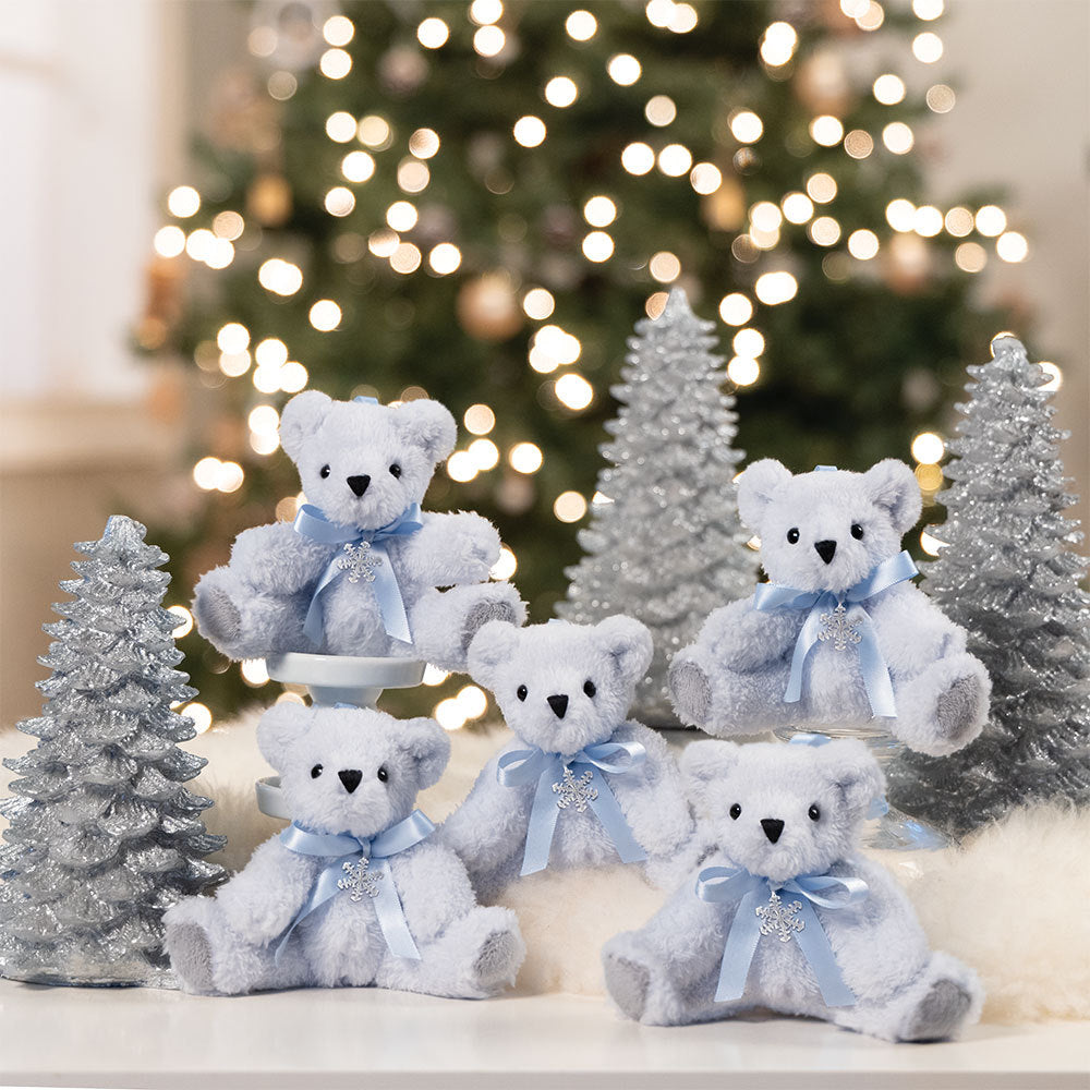 4 In. Danforth Pewter Winter Wonderland Ornaments - Set of 5