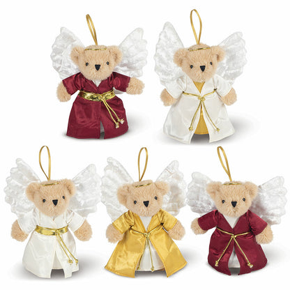 4 In. Angel Christmas Ornaments - Set of 5