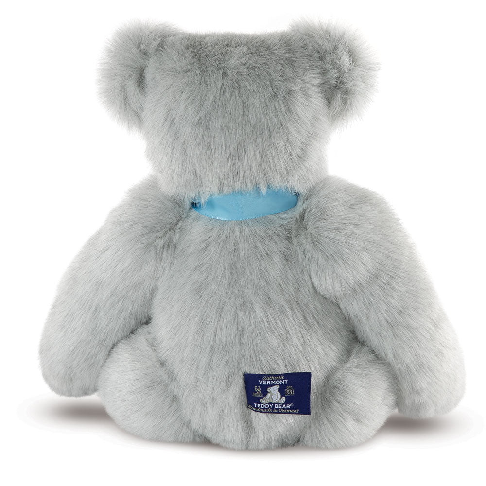 15 In. Premium Baby Boy Bear, Grey