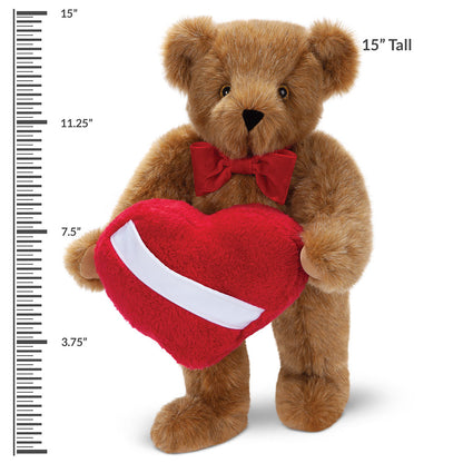 15 In. Romantic at Heart Bear