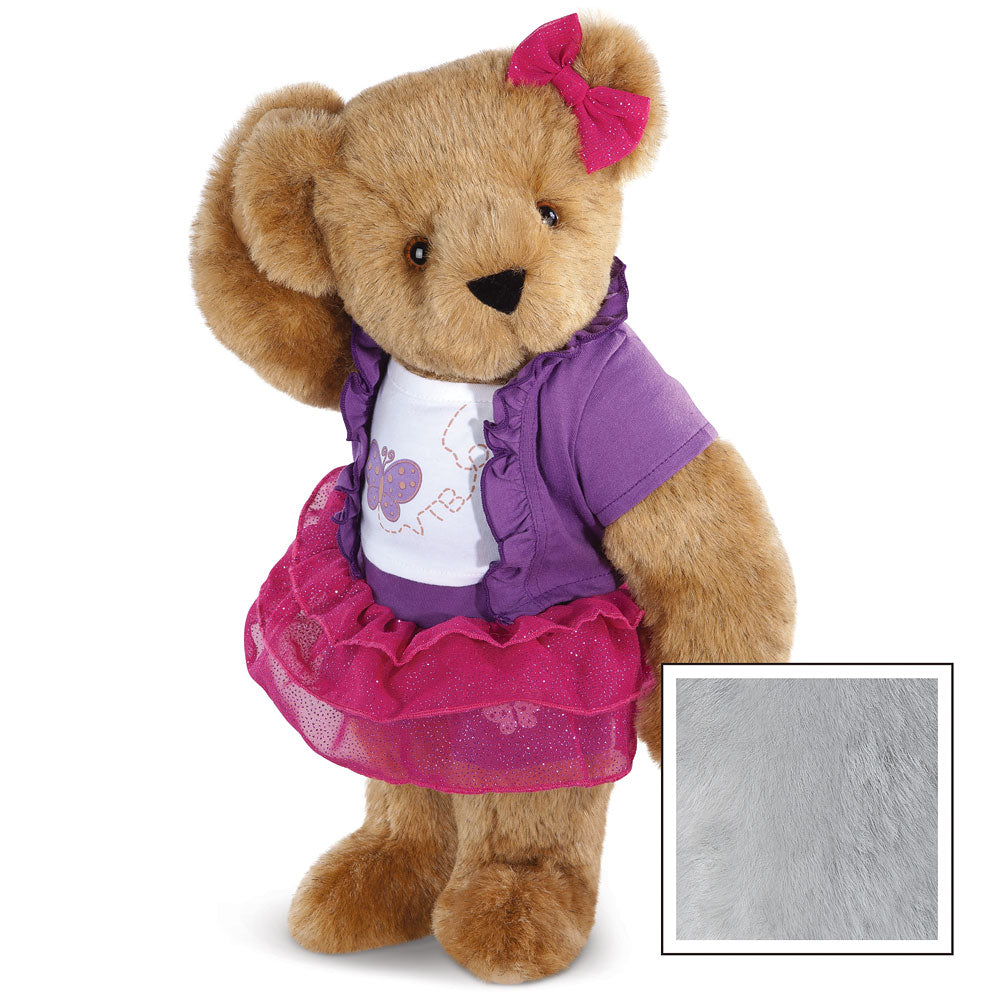 15 In. Glitter Whimsy Bear