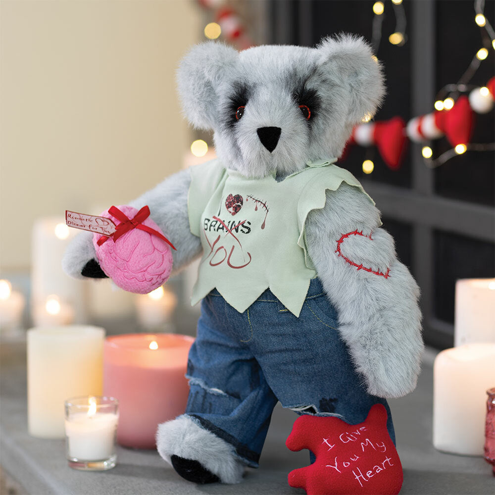 15 In. Zombie Love Bear