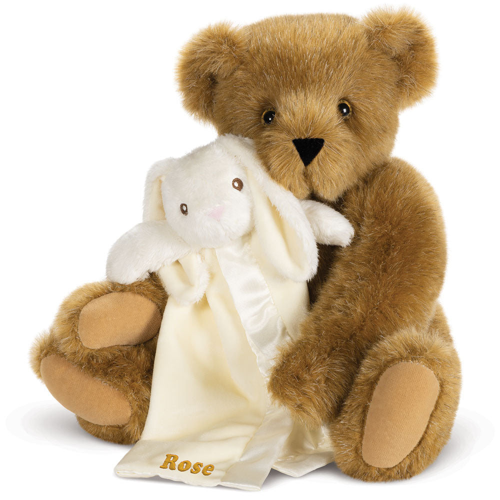 15 In. Cuddle Buddies Gift Set with Bunny Blanket