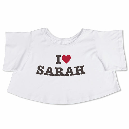 I Heart "You" T-Shirt for 18 In. Stuffed Animals